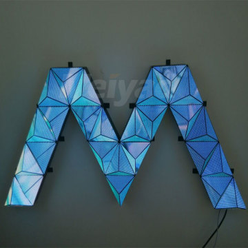 Good creative triangle LED display module