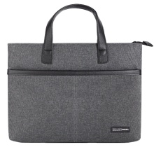 Portable Gray Deli BG108 Briefcase for Business Trips and Travel, 24pcs per Carton