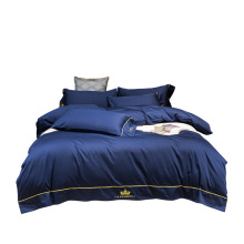 Wholesale Luxury Washed Silk Bedding Set - 4pcs Quilt Cover, Bed Sheets, and Spreads