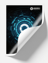 White Vinyl Car Sticker For New Drivers Design