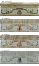 Foshan Hongwei ceramic factory inkjet ceramic relief border tile