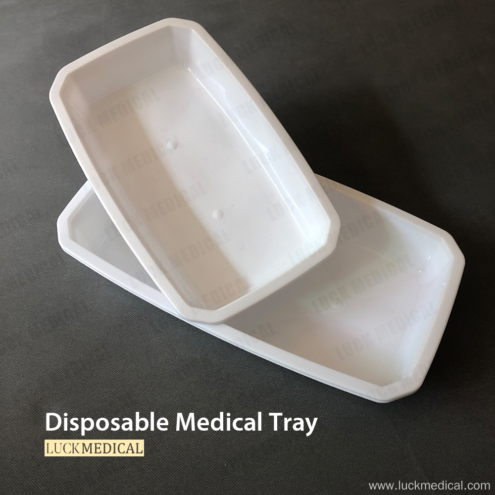 Disposable Plastic Surgical Square Tray Operating Use