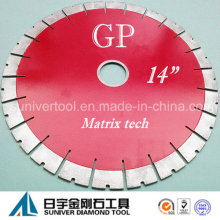 GP 14 "* 25 mm lâmina de corte de borda de alta qualidade