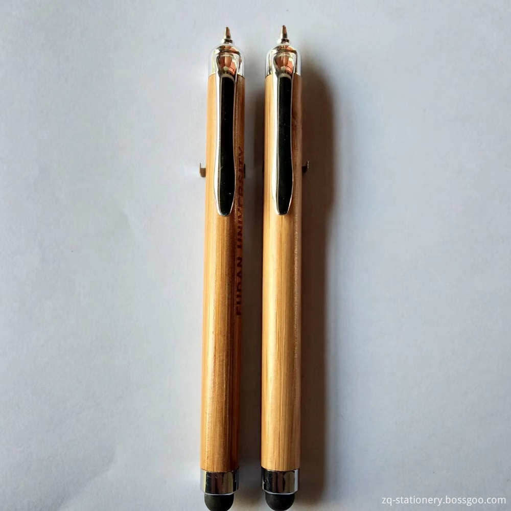 Bamboo Pen with Touch Screen Stylus