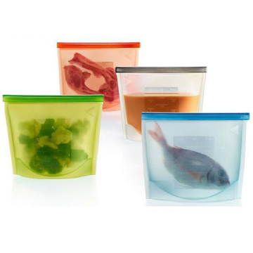 Promotion Silicone storage Kitchen Ziplock Bags