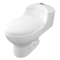 Bodenmontierte Badezimmer-Keramik-Siphonic-Einteilige Toilette