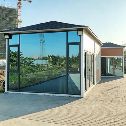 Customizable Folding Structure for Outdoor Events and Remote Sites