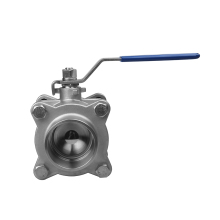 3 pc flange ball valves high quality casting