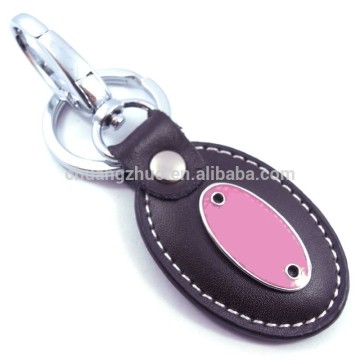 Promotion Leather Brand Keychain