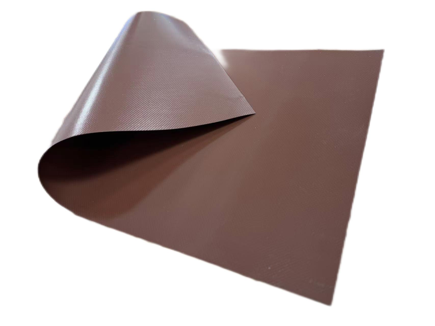 680GSM Brown PVC, покрытый брезентом для грузовика