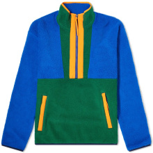 Mens Sherpa Jacket Half Zip with Custom Logo