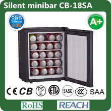 CB-18SA 18L beverage cooler refrigerator; 18L beverage mini bar fridge; 18L ERP A+ thermoelectric mini cooler
