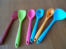 Customized Tableware, Kitchenware, Silicone Kitchen Utensils, Silicon Spoons