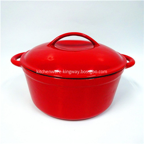 enamel cast iron casserole