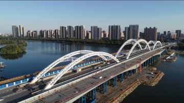 Prefabricated Steel Structure Pedestrian Truss Bridge