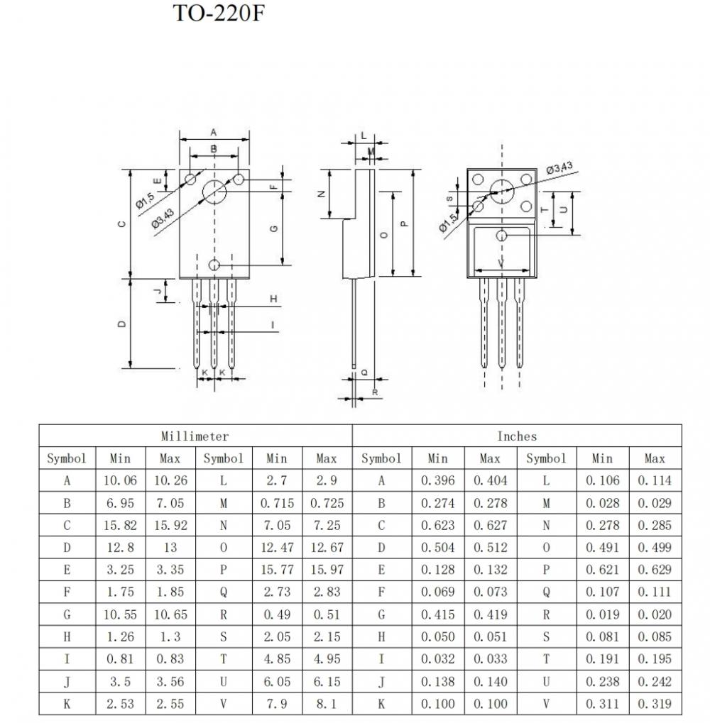 TO-220F BTA204X-800E triac have good performance at dv/dt