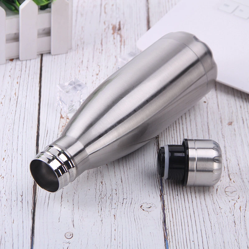 Free Sample Thermos Insulated Stainless Steel Drink Water Bottle Double Walled Stainless Steel Tumbler