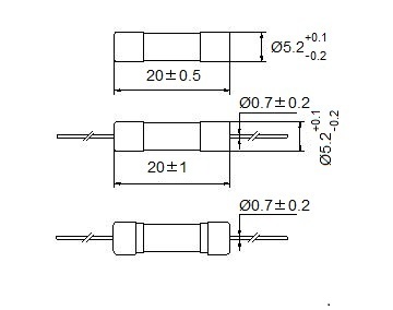 5a fuse with PSE certificate