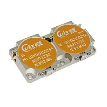 VHF UHF Band 200 to3600MHz RF Dual Junction Drop in Isolator high isolation TAB