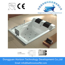 Acrylic jacuzzi bath spa bathtub