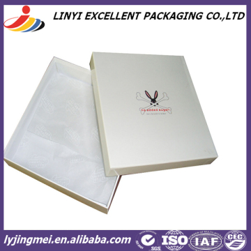 best selling OEM printed garment packaging boxes
