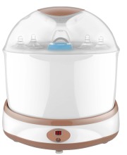Electric portable baby milk bottle sterilizer with timer