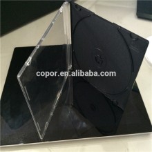 5mm single /double tray dvd cases wholesale