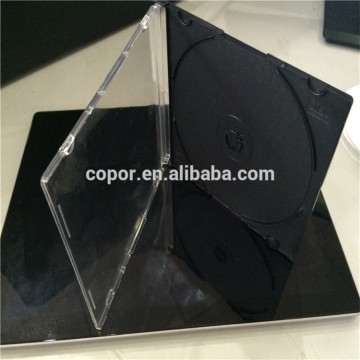 5mm single /double tray dvd cases wholesale