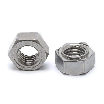 Stainless steel hexagon weld nuts DIN929