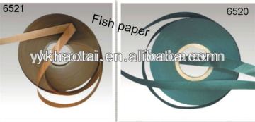 PM,6520 fish paper/polyester film composite