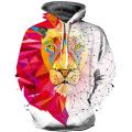 Hoodie de cordão de leão mágico