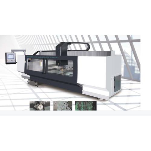 Machine de gravure en verre CNC en verre horzontial CNC