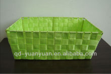 Houshold cube storage basket