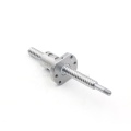 Cylindrical ball nut milled ball screw