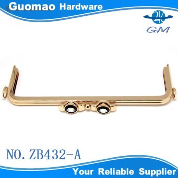 Fashion frame with crystal metal purse handbag frames