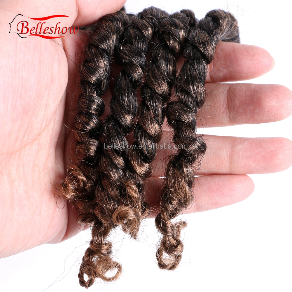 Wholesale Long Ombre Twist Crochet Loop pre twisted passion twist