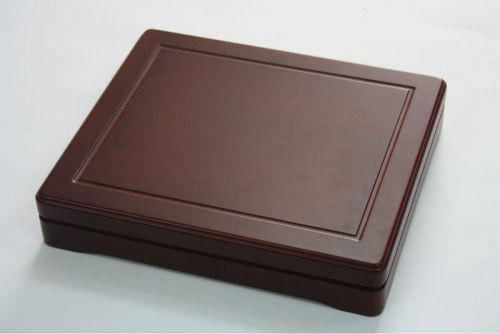 high quality wooden coin box / coin saving box