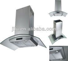 Italian style island kitchen range hood