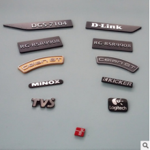 High-gloss Hardware Silk Screen Aluminum Nameplate