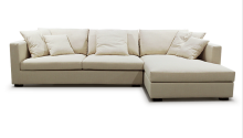 Home simple off white corner sofa