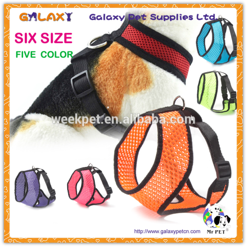 56146 pet care products puppy dog mash Breathable harness collar