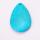 Bijoux Turquoise Waterdrop Semi Precious Stone Pendentif 55x35MM