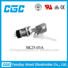industrial key lock switch electronic key lock switch