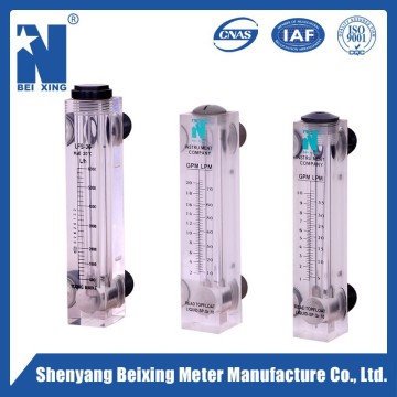 Beixing Meter Manufacturer Glass panel flow meter or rotameter