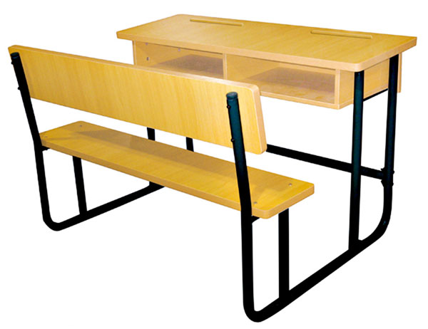 School Desk - Student Double Desk & Chair (SF-64)