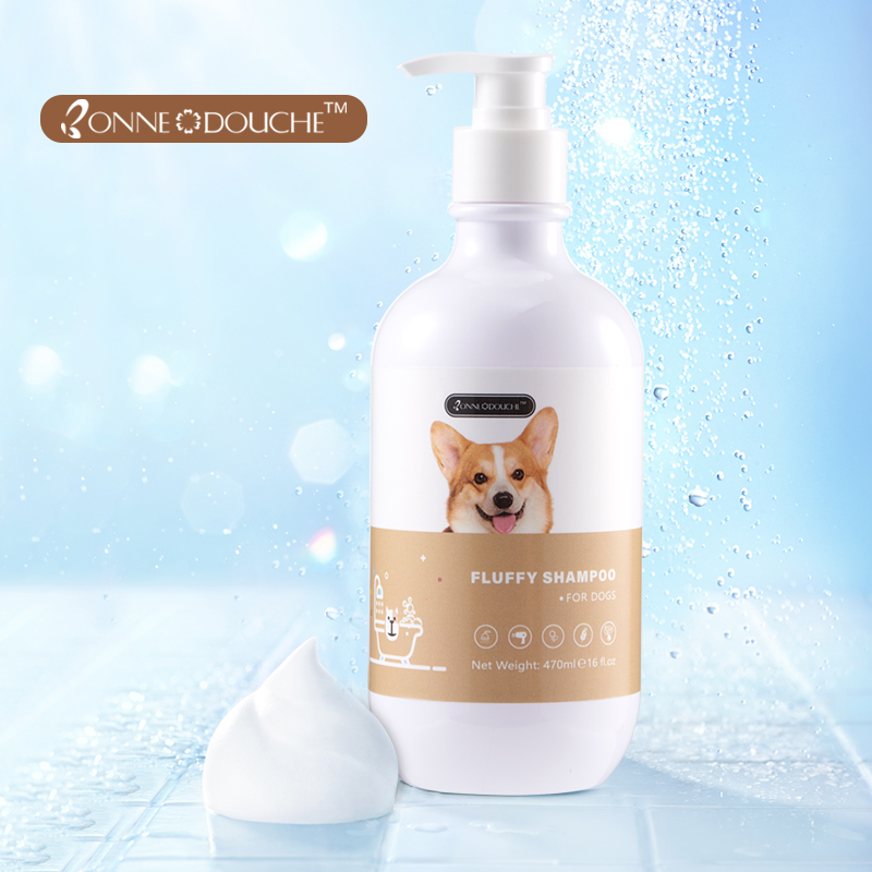 Grossistpris Pet Care Fluffy Shampoo För hundar Natural Formula Private Label