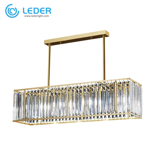 LEDER Glass ዘመናዊ መታጠቢያ Chandeliers