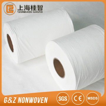 Plain spunlace non-woven