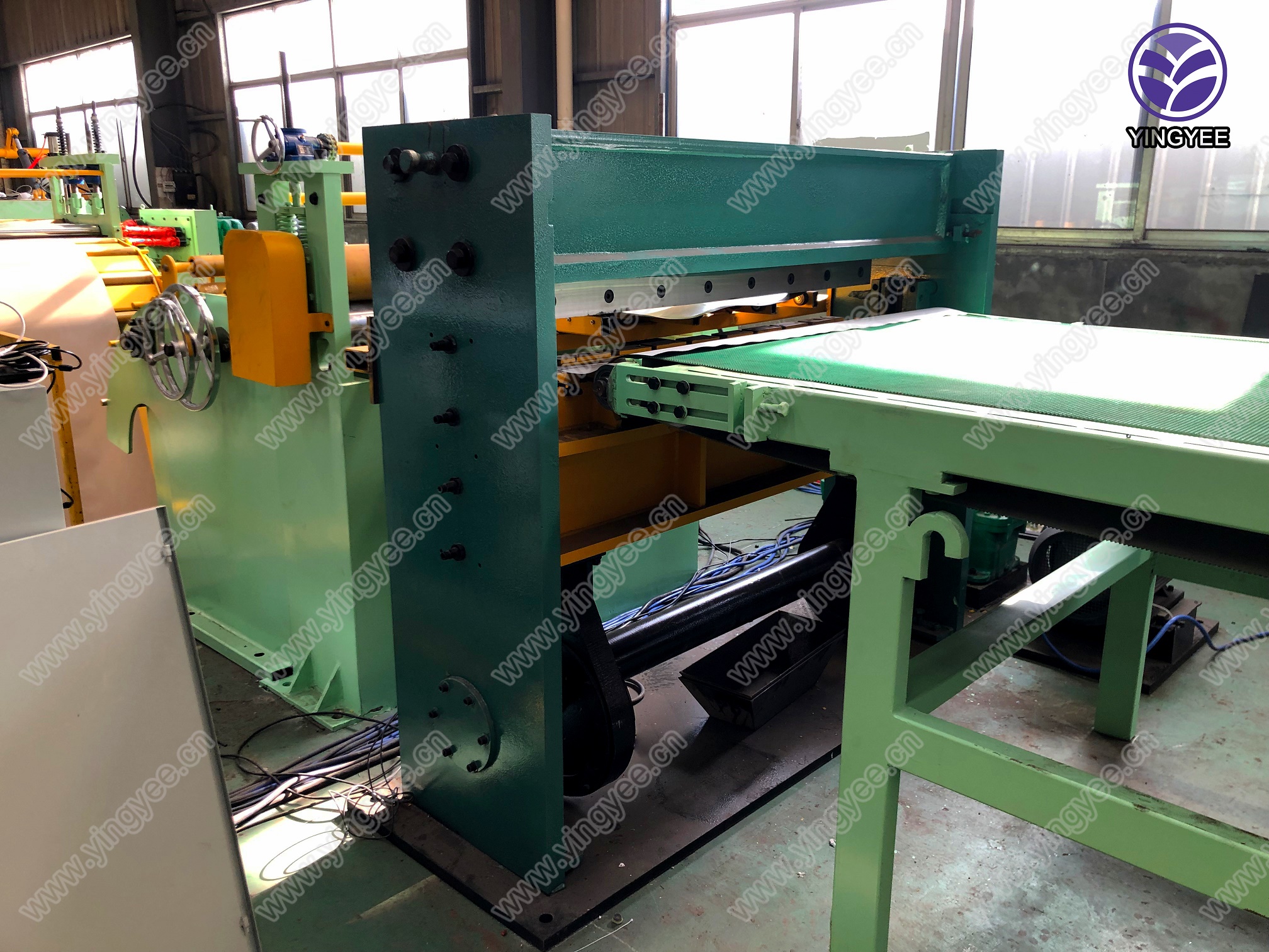 CTL plate sheet leveling and straightening line