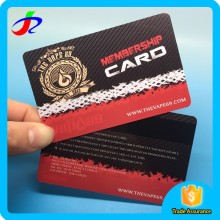 CR80 standard business card/membership card/printed pvc card